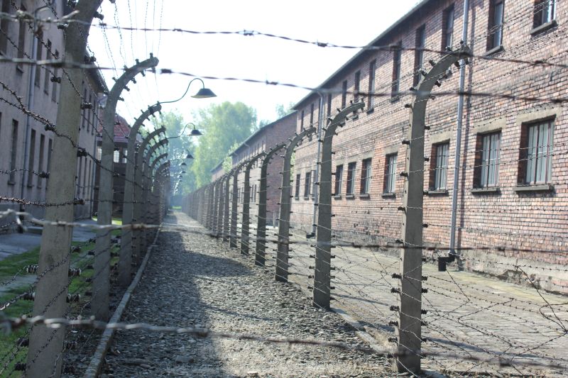 A visit to Auschwitz, Ocwiecim, Poland